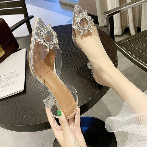 dress shoes women pumps transparent rhinestone pointed heel ladies stiletto party wedding working, Black
dress shoes women pumps transparent rhinestone pointed heel ladies stiletto party wedding working, Black