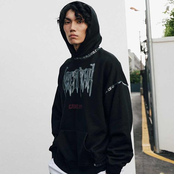 men's hoodies & sweatshirts autumn 2021 and winter hooded sweatshirt loose oversized plus fleece hoodie hip-hop quality clothing, Black
men's hoodies & sweatshirts autumn 2021 and winter hooded sweatshirt loose oversized plus fleece hoodie hip-hop quality clothing, Black