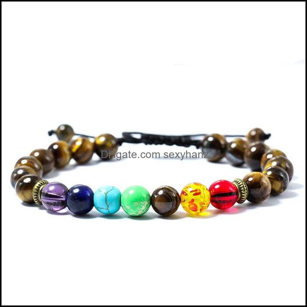 beaded, strands jewelry 7 chakra charm adjustable bracelets for men women tiger eye lava rock healing nce beads reiki buddha prayer natural, Black
beaded, strands jewelry 7 chakra charm adjustable bracelets for men women tiger eye lava rock healing nce beads reiki buddha prayer natural, Black