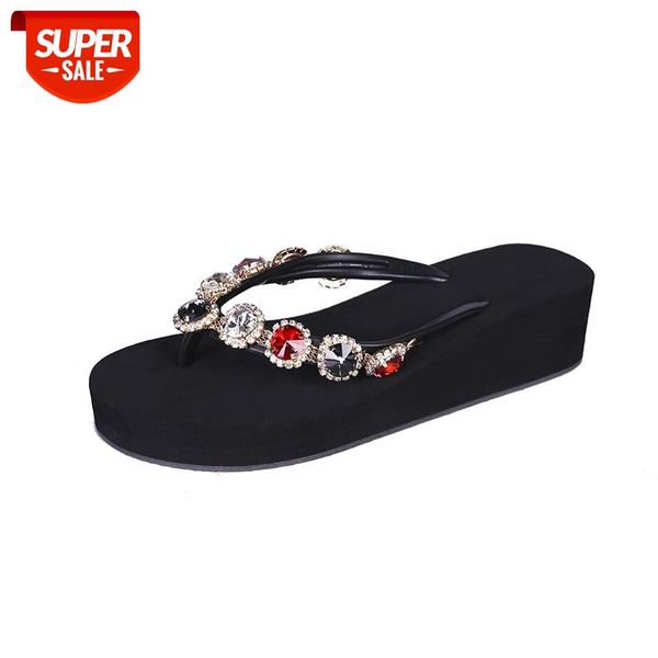 new women slippers rhinestone crystal flip flops home outside slipper bling beach sandal non-slip shoes women flat causal slides #ht0r, Black
new women slippers rhinestone crystal flip flops home outside slipper bling beach sandal non-slip shoes women flat causal slides #ht0r, Black