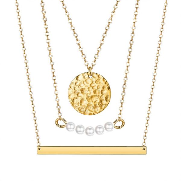 chains zemior gold colour europe and america style necklaces for women round shape strip pearl lady fashion anniversary jewelry on sale, Silver
chains zemior gold colour europe and america style necklaces for women round shape strip pearl lady fashion anniversary jewelry on sale, Silver