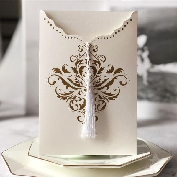 greeting cards 1pcs sample laser cut wedding invitation card lace flower customize with rsvp tassel party supplies
greeting cards 1pcs sample laser cut wedding invitation card lace flower customize with rsvp tassel party supplies