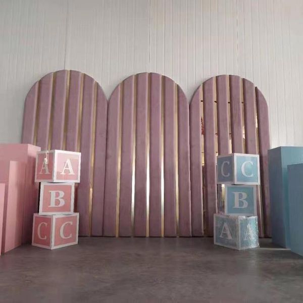 party decoration 3 pcs stylish wedding ideas fancy arch panel backdrop for