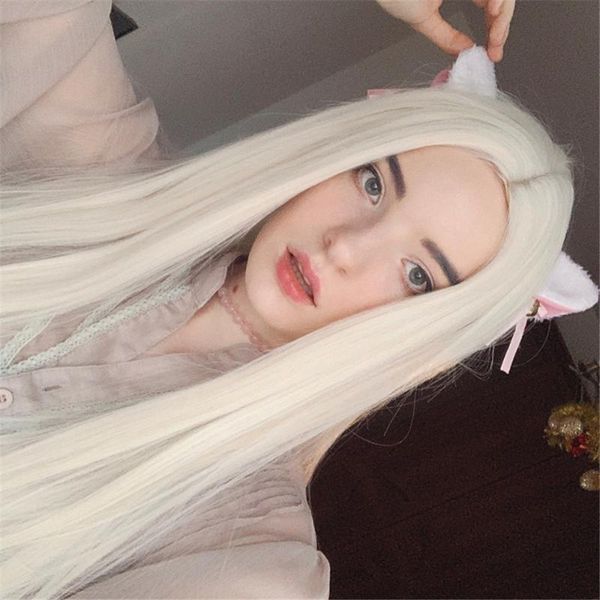 synthetic wigs fashion high tempreture silky straight none lace wig middle part with baby hair cosplay soft, Black
synthetic wigs fashion high tempreture silky straight none lace wig middle part with baby hair cosplay soft, Black