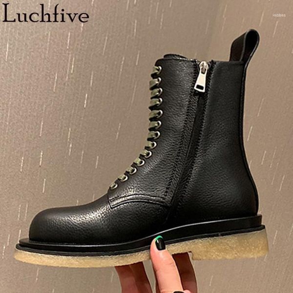 boots lace up genuine leather ankle square heels ladies shoes round toe for women zipper black sapatos feminina11
boots lace up genuine leather ankle square heels ladies shoes round toe for women zipper black sapatos feminina11