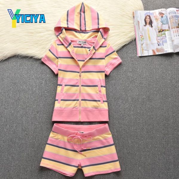 women's tracksuits yiciya 2021 summer short sleeve shorts hooded suit fashion leisure sports cardigan two piece set,tracksuit women,met, Gray
women's tracksuits yiciya 2021 summer short sleeve shorts hooded suit fashion leisure sports cardigan two piece set,tracksuit women,met, Gray