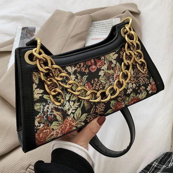 evening bags winter fall and women messenger bag latest style vintage print underarm totes chains crossbody for
evening bags winter fall and women messenger bag latest style vintage print underarm totes chains crossbody for