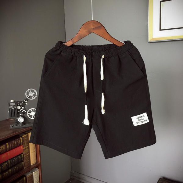 men summer casual shorts elastic waist short pants new male linen beach shorts men large size sweatpants solid size 5xl, White;black
men summer casual shorts elastic waist short pants new male linen beach shorts men large size sweatpants solid size 5xl, White;black
