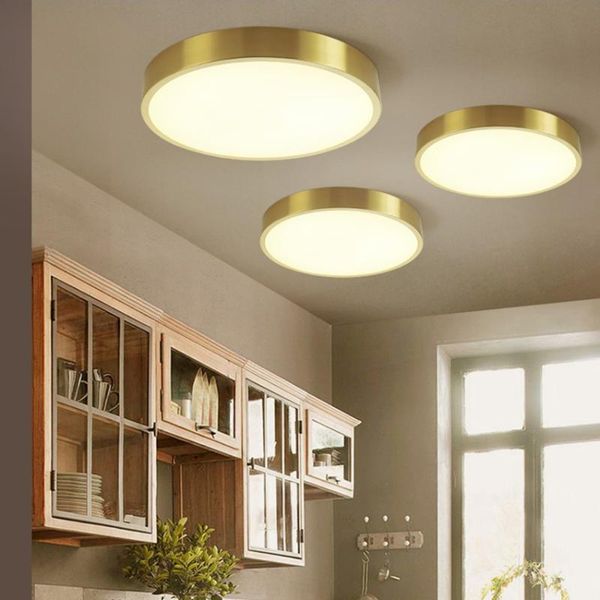 ceiling lights ultra-thin 4cm led light round 20-50cm all copper lampbody luxury living room bedroom study indoor lighting fixture
ceiling lights ultra-thin 4cm led light round 20-50cm all copper lampbody luxury living room bedroom study indoor lighting fixture