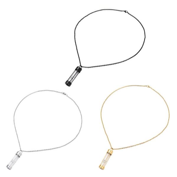pendant necklaces personalize cylinder urn necklace for ashes clear tube vial cremation keepsake memorial jewelry, Silver
pendant necklaces personalize cylinder urn necklace for ashes clear tube vial cremation keepsake memorial jewelry, Silver