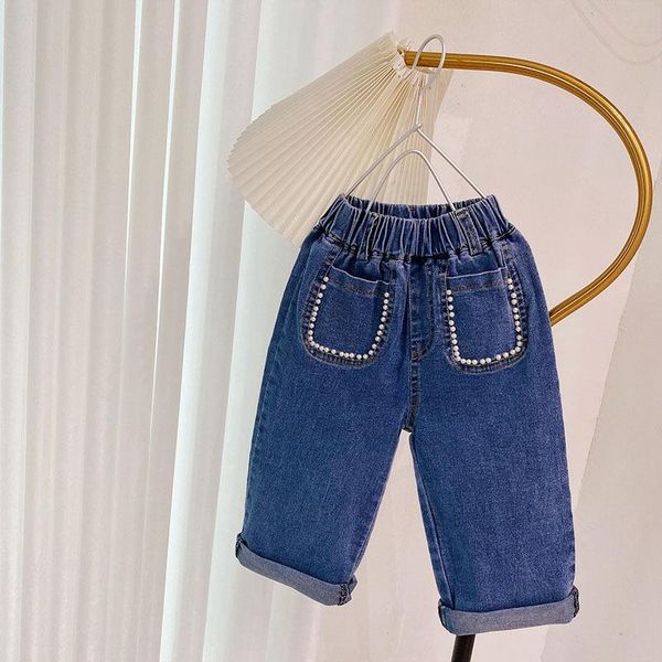 jeans sweet girls kids princess beaded pant autumn children baby loose wide leg denim pants trousers s13028, Blue
jeans sweet girls kids princess beaded pant autumn children baby loose wide leg denim pants trousers s13028, Blue