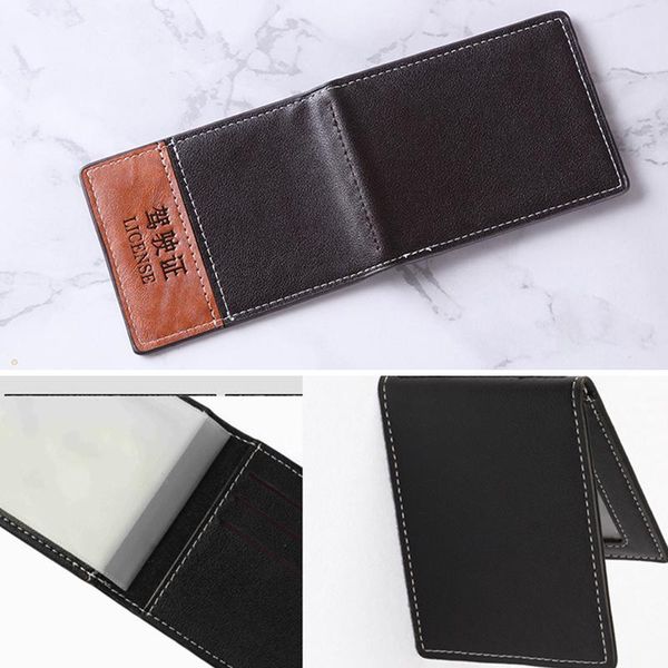 card holders driver license holder pu leather bag for car driving documents business id passport wallet, Brown;gray
card holders driver license holder pu leather bag for car driving documents business id passport wallet, Brown;gray