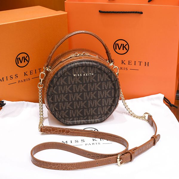 small mk2021 new women's ins same fashion old flower round cake bag versatile messenger portable apple bag
small mk2021 new women's ins same fashion old flower round cake bag versatile messenger portable apple bag