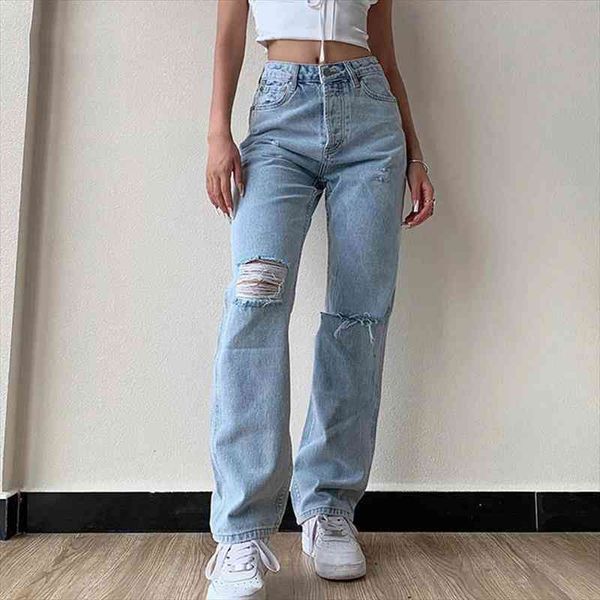 pants large size boyfriend ripped womens jeans high waist mom undefined stright trousers, Blue
pants large size boyfriend ripped womens jeans high waist mom undefined stright trousers, Blue