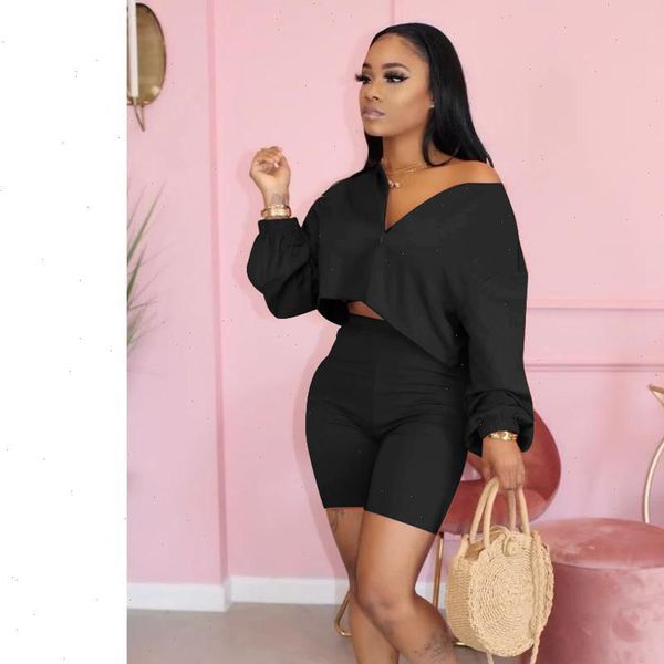 casual two piece set women long sleeve front zipepr crop solid color summer clothes for women tracksuit sport suit, Gray
casual two piece set women long sleeve front zipepr crop solid color summer clothes for women tracksuit sport suit, Gray