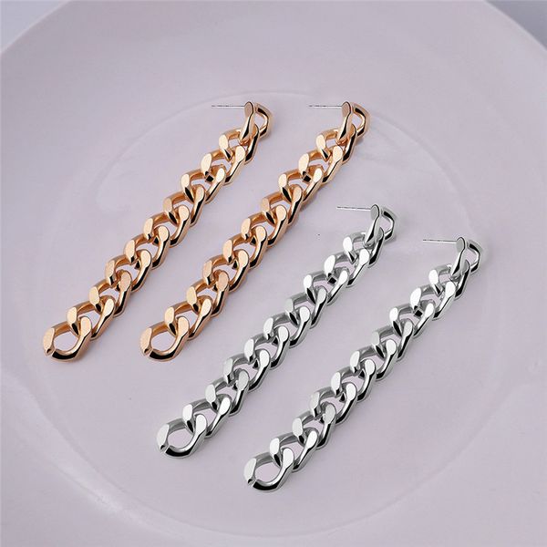 selling fashion alloy chain earrings personality trend geometric for women, Golden
selling fashion alloy chain earrings personality trend geometric for women, Golden