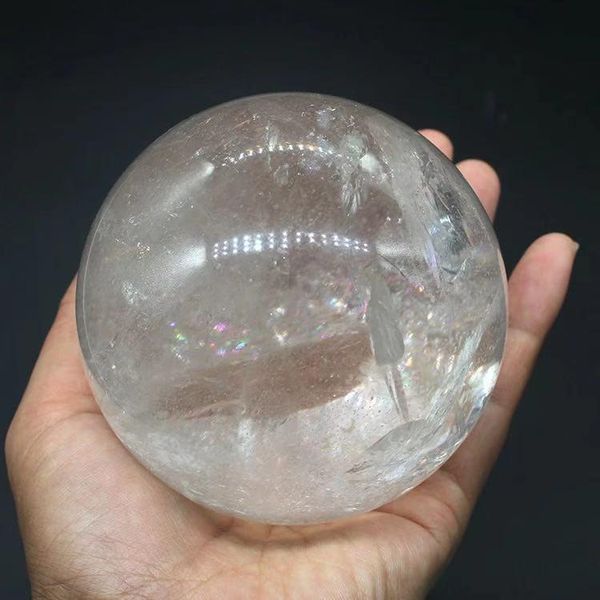 mokagy natural clear white quartz sphere healing crystal ball for fengshui 70mm-80mm 1pc
mokagy natural clear white quartz sphere healing crystal ball for fengshui 70mm-80mm 1pc