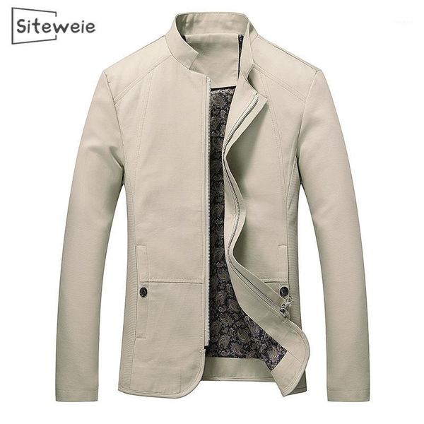 men's jackets siteweie mens business solid color zipper cardigan fashion brand mandarin collar daddy jacket slim coats 2021 fall l551, Black;brown
men's jackets siteweie mens business solid color zipper cardigan fashion brand mandarin collar daddy jacket slim coats 2021 fall l551, Black;brown