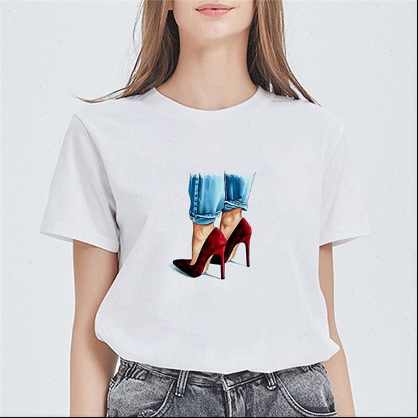 fashion new arrive women t shirt short sleeve casual white t shirt high heel printed graphic female tees trumblr 2021
fashion new arrive women t shirt short sleeve casual white t shirt high heel printed graphic female tees trumblr 2021