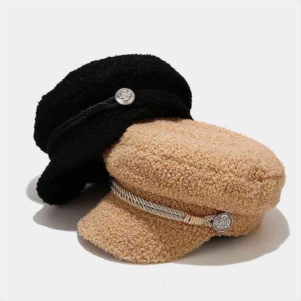 fashion lambswool newsboy cap ladies casual keep warm flat hat female autumn winter military cap women, Blue;gray
fashion lambswool newsboy cap ladies casual keep warm flat hat female autumn winter military cap women, Blue;gray