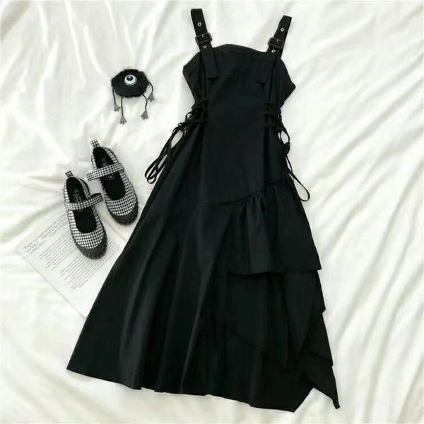 casual dresses fashion spring 2021 large women clothing temperament age reducing shirt show thin versatile dress two piece set, Black;gray
casual dresses fashion spring 2021 large women clothing temperament age reducing shirt show thin versatile dress two piece set, Black;gray