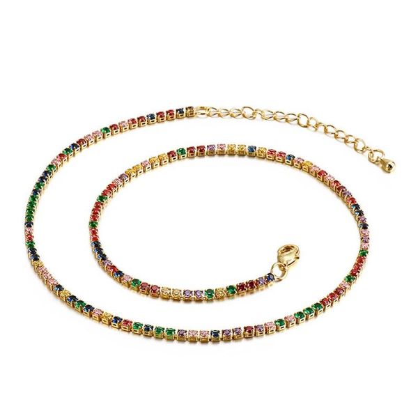 fashion gold color copper choker cz necklace micro pave rainbow cubic zirconia crystal jewelry for women girls gift, Golden;silver
fashion gold color copper choker cz necklace micro pave rainbow cubic zirconia crystal jewelry for women girls gift, Golden;silver