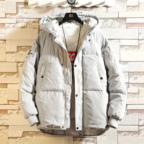 new 2021 winter jacket for fashion warm male parkas with hat men's cotton coat oversize men clothing o811, Black
new 2021 winter jacket for fashion warm male parkas with hat men's cotton coat oversize men clothing o811, Black
