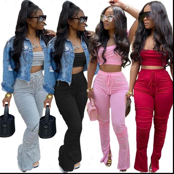 women two piece set tracksuits off shoulder crop stacked flare jogger pants yoga suit fashion streetwear, Gray
women two piece set tracksuits off shoulder crop stacked flare jogger pants yoga suit fashion streetwear, Gray