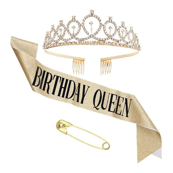 party hats birthday girl queen sash crown tiara shoulder strap banners headband belt accessories decoration
party hats birthday girl queen sash crown tiara shoulder strap banners headband belt accessories decoration