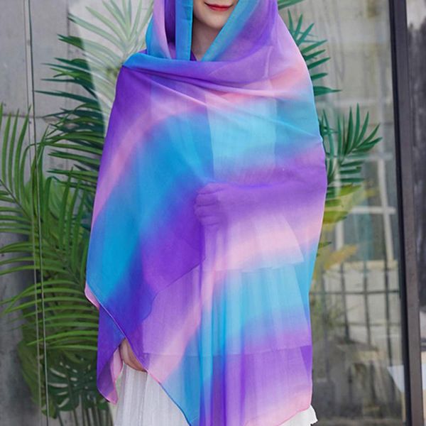 180cm x 100cm gradient women scarves chiffon scarves for women sun block stole scarf wrap cover shawl feminine beach cover up, Blue;gray
180cm x 100cm gradient women scarves chiffon scarves for women sun block stole scarf wrap cover shawl feminine beach cover up, Blue;gray