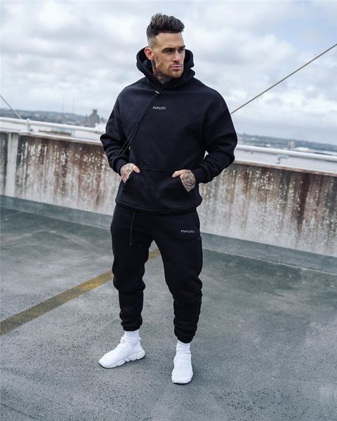 2021 new hoodie set of men matching with cotton hoodies + jogging homme pullover sweatpants for men's suits bw1b, Gray
2021 new hoodie set of men matching with cotton hoodies + jogging homme pullover sweatpants for men's suits bw1b, Gray