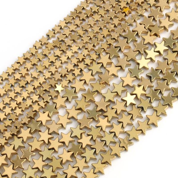 other natural hematite beads star shape gold plated retention color loose spacer for jewelry diy making bracelet neckalce 15''
other natural hematite beads star shape gold plated retention color loose spacer for jewelry diy making bracelet neckalce 15''