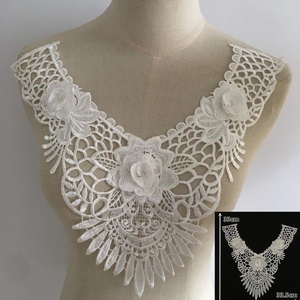 diy embroidery white lace collar applique neckline decorative accessories bride wedding dress high qylieq, Black
diy embroidery white lace collar applique neckline decorative accessories bride wedding dress high qylieq, Black