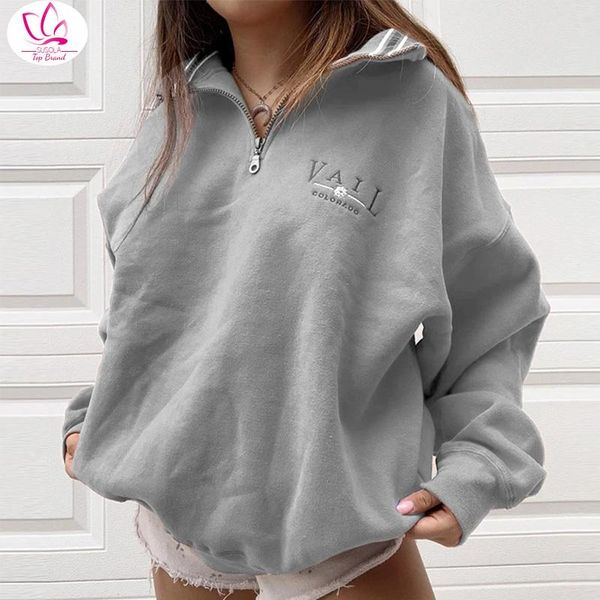 women's hoodies & sweatshirts women zipper hoodie sweatshirt elegant autumn winter long sleeve letter print female casual loose soft pu, Black
women's hoodies & sweatshirts women zipper hoodie sweatshirt elegant autumn winter long sleeve letter print female casual loose soft pu, Black