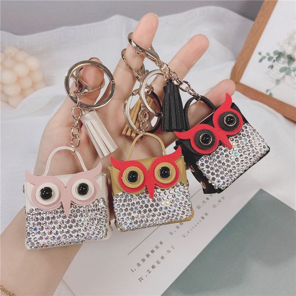 creative diamond inlaid owl key chain bag pendant cute doll small wallet ring gift girl, Silver
creative diamond inlaid owl key chain bag pendant cute doll small wallet ring gift girl, Silver