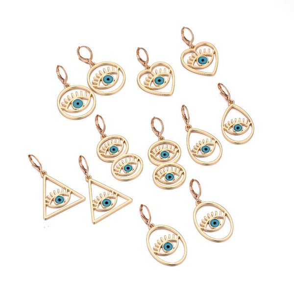 hoop & huggie 1pair turkish evil eye metal hollow earrings for women vintage heart waterdrop triangle blue lucky jewelry, Golden;silver
hoop & huggie 1pair turkish evil eye metal hollow earrings for women vintage heart waterdrop triangle blue lucky jewelry, Golden;silver