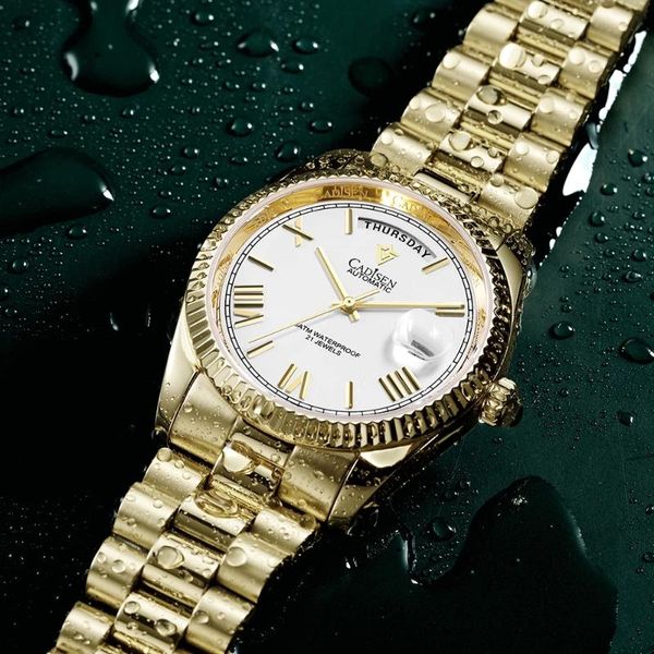 wristwatches cadisen 50m waterproof business watches mechanical automatic miyota 8285 movement watch men stainless steel luxury men's, Slivery;brown
wristwatches cadisen 50m waterproof business watches mechanical automatic miyota 8285 movement watch men stainless steel luxury men's, Slivery;brown