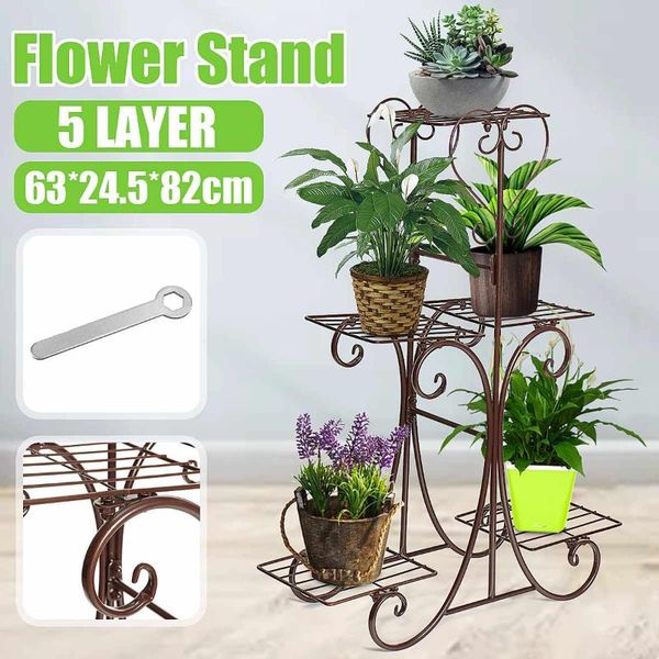 hooks & rails 5 tiers multi-tiers plant shelves flower holder stand rack metal balcony garden bonsai display shelf home
hooks & rails 5 tiers multi-tiers plant shelves flower holder stand rack metal balcony garden bonsai display shelf home