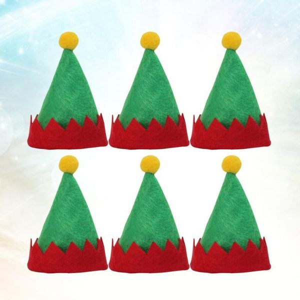 christmas decorations 6pcs mini elf caps design lollipop hats decors cute nonwoven candy packing supplies for home shop store
christmas decorations 6pcs mini elf caps design lollipop hats decors cute nonwoven candy packing supplies for home shop store