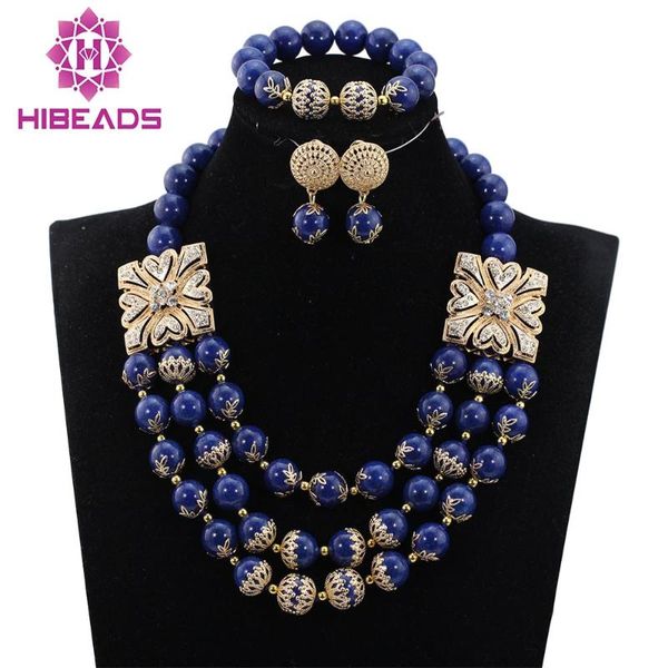 earrings & necklace navy blue bridal beads jewelry sets african fashion women jewellery set 2021 valentine gift wd610, Silver
earrings & necklace navy blue bridal beads jewelry sets african fashion women jewellery set 2021 valentine gift wd610, Silver