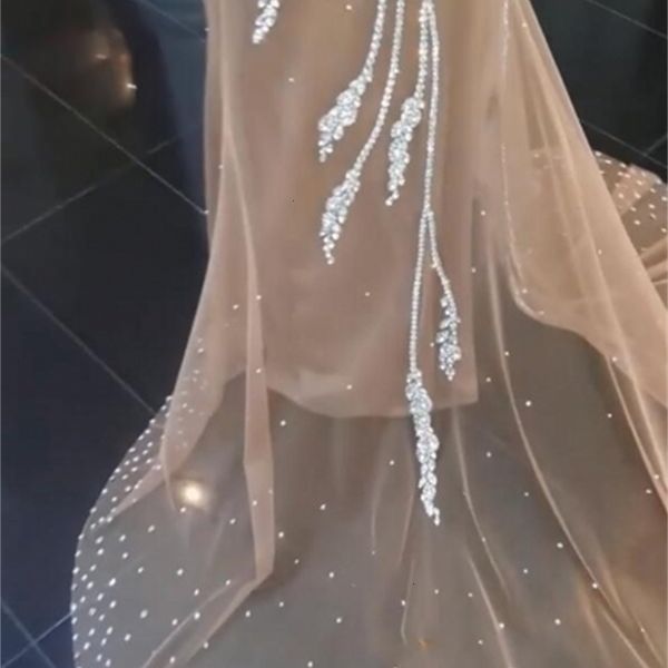 new luxurious 2021 crystal wedding es mermaid sleeveless bridal gowns illusion neck champagne robe de mariage lc7w, White
new luxurious 2021 crystal wedding es mermaid sleeveless bridal gowns illusion neck champagne robe de mariage lc7w, White