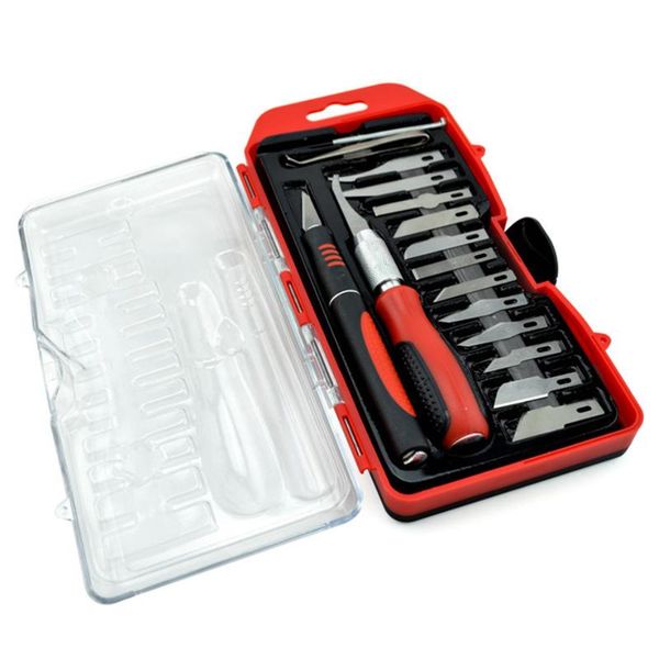 professional hand tool sets craft knifes set 16pcs scrapbooking sculpture includes stencil fine-point scoring chiseling blading
professional hand tool sets craft knifes set 16pcs scrapbooking sculpture includes stencil fine-point scoring chiseling blading