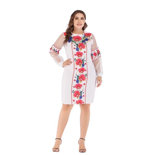 casual dresses 2021 fashion women knee length o neck summer oversized full sleeve ukrainian vestidos patchwork big size 6xl, Black;gray
casual dresses 2021 fashion women knee length o neck summer oversized full sleeve ukrainian vestidos patchwork big size 6xl, Black;gray
