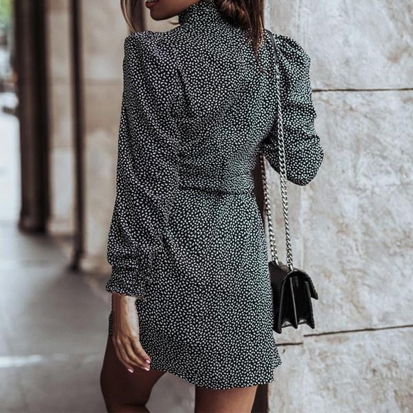 casual dresses spring autumn turtleneck leopard print wrap dress for women long puff sleeve ladies sashes mini party vestidos, Black;gray
casual dresses spring autumn turtleneck leopard print wrap dress for women long puff sleeve ladies sashes mini party vestidos, Black;gray