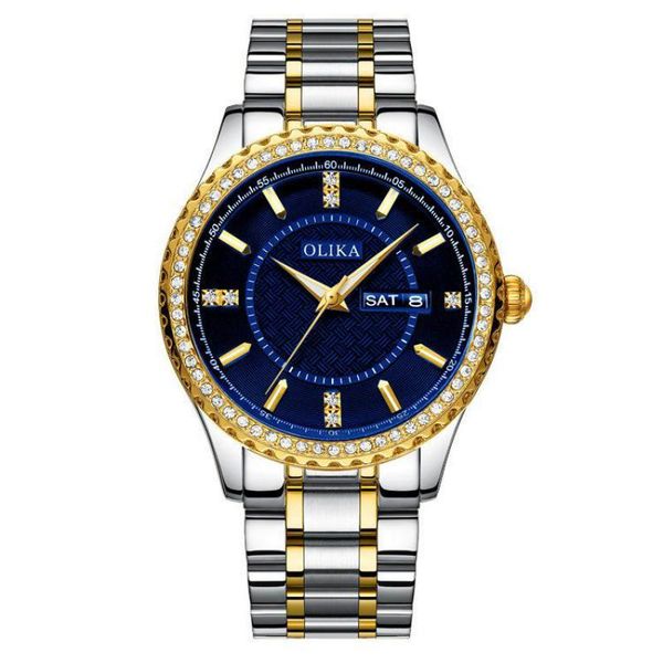 2021 Casual Fashion Diamond Watch Men Stainless Steel Strap Waterproof Quartz Men Wrist Watches Mineral Tempered Glass Mirror, Slivery;brown
2021 Casual Fashion Diamond Watch Men Stainless Steel Strap Waterproof Quartz Men Wrist Watches Mineral Tempered Glass Mirror, Slivery;brown