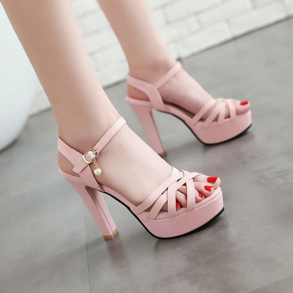 dress shoes oversized high heels sandals women woman summer ladies ribbon waterproof platform, Black
dress shoes oversized high heels sandals women woman summer ladies ribbon waterproof platform, Black