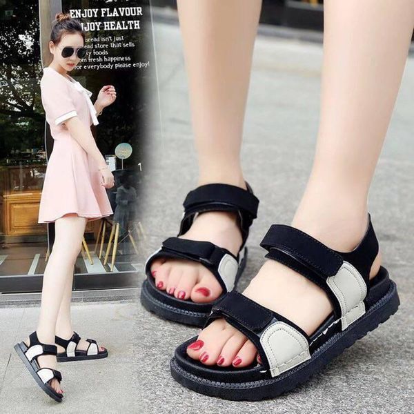 summer sandals female students flat korean version of the wild thick-soled muffin roman anti-skid pregnant beach, Black
summer sandals female students flat korean version of the wild thick-soled muffin roman anti-skid pregnant beach, Black