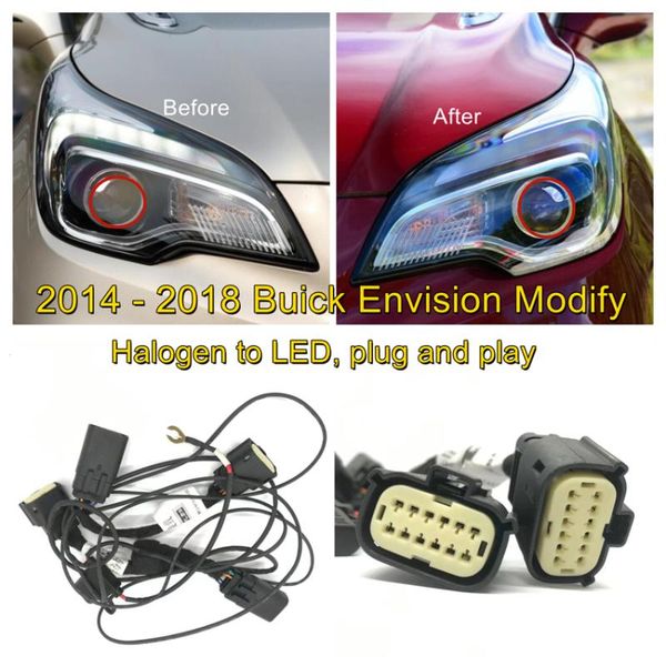 other lighting system yck car headlight modification upgrade special wiring adapter harness for 14-18 envision from halogen to led plu
other lighting system yck car headlight modification upgrade special wiring adapter harness for 14-18 envision from halogen to led plu