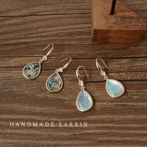 dangle & chandelier drop earrings for women natural shell water shape retro luxury zircon pendant jewelry wholesale, Silver
dangle & chandelier drop earrings for women natural shell water shape retro luxury zircon pendant jewelry wholesale, Silver