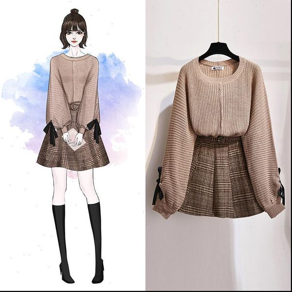 women 2 piece set knitted and set korean style student casual two piece outfits fall winter set clothing 2021, Gray
women 2 piece set knitted and set korean style student casual two piece outfits fall winter set clothing 2021, Gray